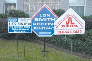 Contractor Yard Signs