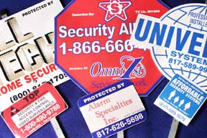 Security Company Signs and Graphics